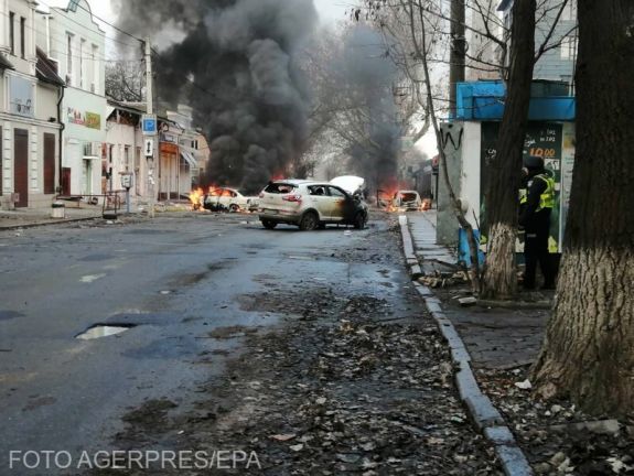 Újabb brutális rakétatámadás ukrán városok ellen