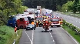 Román kamionnak ütközött a halálos balesetbe keveredett magyar turistabusz Szlovákiában