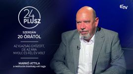 Markó Attila az Erdély TV 24plusz című műsorának a vendége