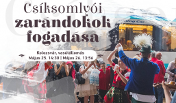 Zenével és néptánccal fogadják a Csíksomlyóra tartó zarándokokat Kolozsváron