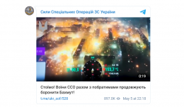 Foszforbombát vethettek be az oroszok Bahmutnál, videón a pusztítás