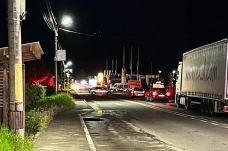 Megrepedt egy gázcső egy székelyudvarhelyi benzinkútnál