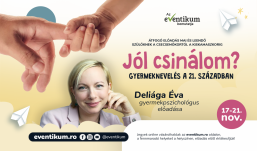 Deliága Éva gyermekpszichológus előadása Erdélyben