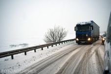 Beszterce-Naszód megyében is a téli útviszonyok uralkodnak