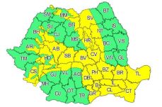 Vasárnap estig szélriadó van érvényben az ország számos részében