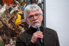 Jovián György festőművész első önálló kiállítása a Bánffy-palotában