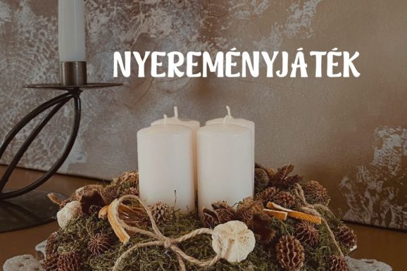 Ünnepi nyereményjátéksorozat a Maszolon: vidd haza a Szery DecoArt adventi koszorúját!
