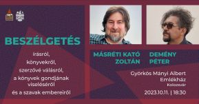 Így vált íróvá Másréti Kató Zoltán – Beszélgetés a szerzővel Kolozsváron