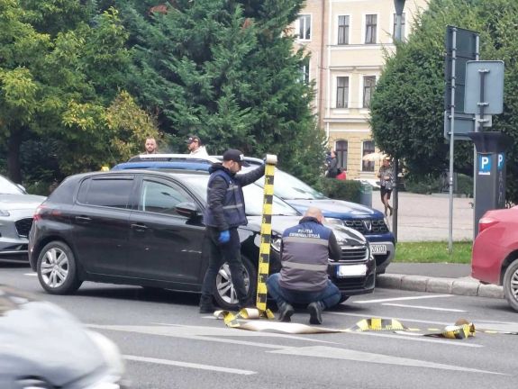 Elgázoltak egy nőt Kolozsvár belvárosában