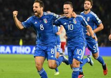 EB-selejtező: négyet vágtak az olaszok, a továbbjutás küszöbén áll Szlovénia 