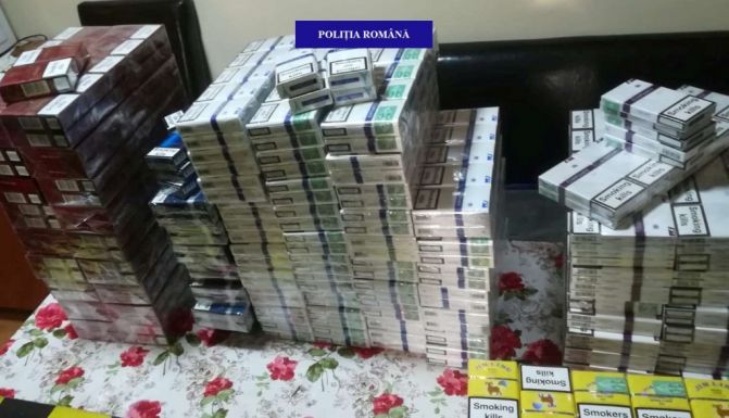 Nyolcezer doboz csempészett cigarettát találtak Resicabányán