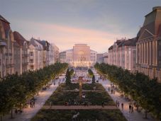 Így fog kinézni felújítás után a temesvári Opera tér