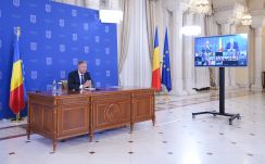 Iohannis: koordinálni kell a polgári lakosság védelmét és evakuálását a Gázai övezetből és Izraelből