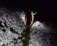 Még egy ukránt mentettek meg a Máramarosi-havasokban