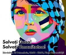 Palesztin szolidaritási gyűlést szerveznek Bukarestben