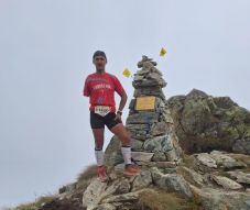 A nagyenyedi Polgár Levente az első sérült személy a világon, akinek sikerült teljesítenie a Tor des Géants-ot