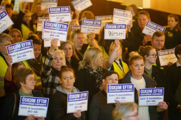 A miniszterelnök is csatlakozik az izlandi nők tüntetéséhez