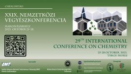 29. Nemzetközi Vegyészkonferenciáját szervezi Marosvásárhelyen az Erdélyi Magyar Műszaki Tudományos Társaság 