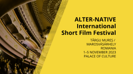 Filmek, zene, színház és képzőművészet – November 1-jén kezdődik a 31. Alter-Native Nemzetközi Rövidfilmfesztivál