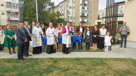 Felavatták a nagyváradi Szent László Óvoda új épületszárnyát