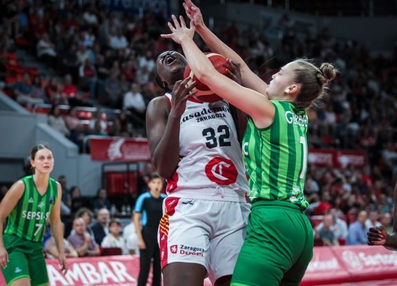 Női kosár Euroliga: a Sepsi-SIC nem tudta megszorongatni a Zaragozát