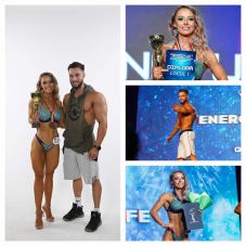 Élete első testépítő versenyén bajnok lett az erdélyi lány: sikereit szintén testépítő, személyiedző-kedvesének köszönheti