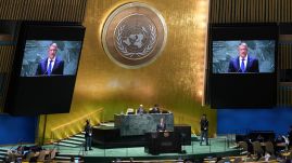 „Zöld” eredményekkel dicsekszik Iohannis New Yorkban