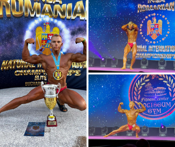 Világra szóló kecseti siker: egy kicsi székely falu 21 éves testépítője lett nemzetközi bajnok Bukarestben