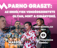 Parno Graszt: az erdélyiek vendégszeretete olyan, mint a cigányoké