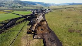 Megkezdődött az észak-erdélyi autópálya tordatúri csomópontjának építése