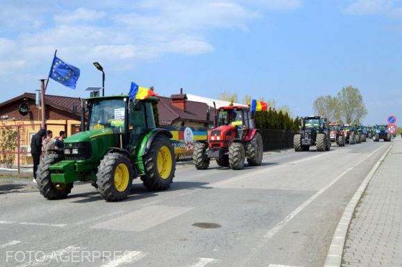 Betiltatnák az ukrán mezőgazdasági termékek tranzitját és importját a romániai gazdák