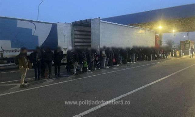 Több mint 70 határsértőt tartóztattak fel Nagylaknál