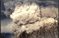 A légi közlekedésben is gondot okozhat a Sivelucs vulkán kitörése