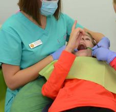 Zilahon az iskolaorvosi hálózat az egészséges életmódot népszerűsíti