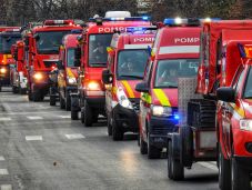 Robbanásveszély: tűz ütött ki egy gyulafehérvári szeméttelepen