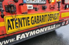 Túlméretes szállítmányok lassítják a forgalmat a hétfőről keddre virradó éjszaka