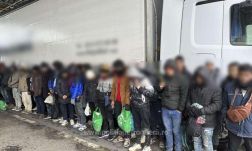A határőrök 115 migránst tartóztattak fel Nagylaknál a hétvégén
