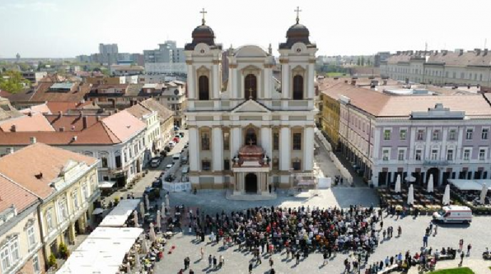 Újraszentelték a temesvári Szent György-székesegyházat