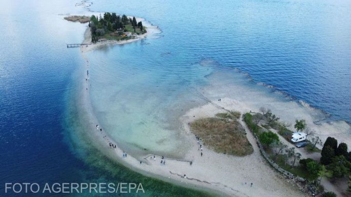 Hetven éve nem volt ilyen alacsony a Garda-tó vízszintje