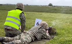 Lőgyakorlatot tartottak a Temes és Krassó-Szörény megyei tartalékos katonák