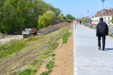 Megrémítette a szatmáriakat a töltésbontás