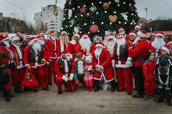 Ötödik alkalommal érkeznek Marosvásárhelyre a motoros Mikulások