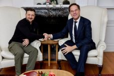 A NATO-főtitkár és európai vezetők Zelenszkij elnökkel tárgyaltak – Iohannist nem hívták meg