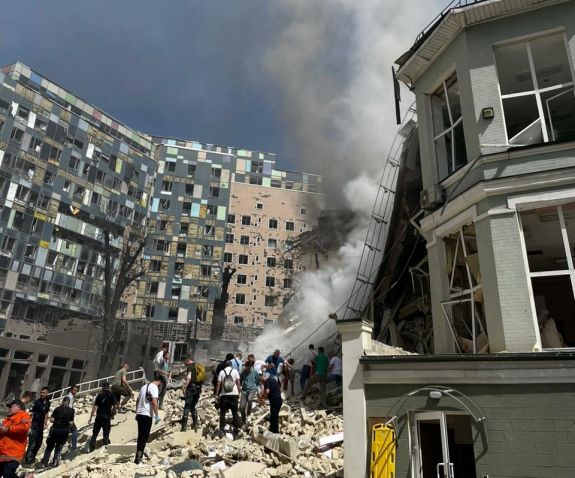 Orosz rakétatámadás érte Kijevet 