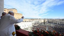 Békét kért Ferenc pápa karácsonyi üzenetében (VIDEÓ) 