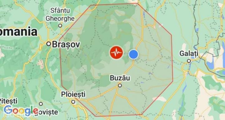 Földrengés rázta meg Buzău megyét pénteken reggel