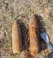 Fel nem robbant lövedékeket találtak Hargita megyében