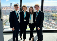 Első díjat nyertek a kolozsvári BBTE közgazdász hallgatói Madridban