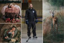 Egy keménykötésű hokista is lehet vajszívű: az edző, aki meseszerűen fotóz babákat, rókákat, szarvasokat, medvéket