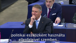 Magyarul köszöntötte Klaus Iohannist az EP-ben Vincze Loránt RMDSZ-es képviselő (VIDEÓ)